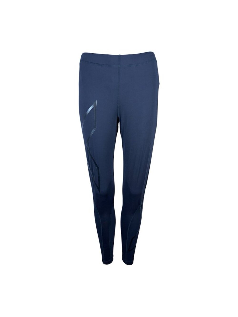 2XU Womens Compression Leggings Black Reflective Running Training Pants Size L